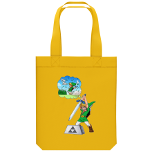 Sac Tote Bag en coton Bio Parodies Jeux Vido