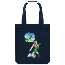 Organic Cotton Tote Bag Video Games Parodies