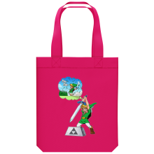 Shopper (Tote Bag) aus Bio-Baumwolle Manga-Parodien