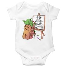 Korte mouwen Babyromper Manga-parodien