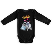 Long sleeve Baby Bodysuits Video Games Parodies