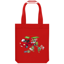 Borsa Tote Bag in cotone organico Parodie di Manga