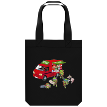 Sac Tote Bag en coton Bio Parodies Jeux Vido