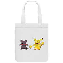 Sac Tote Bag en coton Bio Parodies Jeux Vido