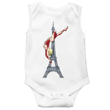 Mouwloos Babyromper Manga-parodien