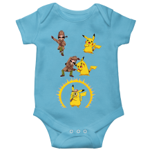 Short-sleeved baby bodysuit (boys) Movies Parodies