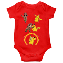 Short sleeve Baby Bodysuits Video Games Parodies