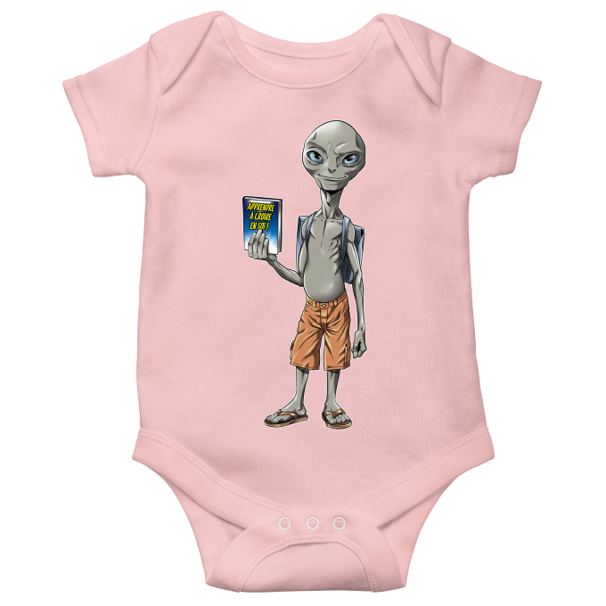 Body bébé manches courtes (Filles) Parodies Cinéma Apprendre à croire en soi...