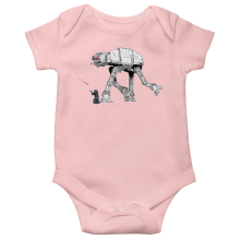 Short-sleeved baby bodysuit (Girls) Movies Parodies