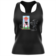 Camiseta Mujer sin mangas Parodias de pelculas