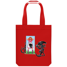 Sac Tote Bag en coton Bio Parodies Jeux Vido