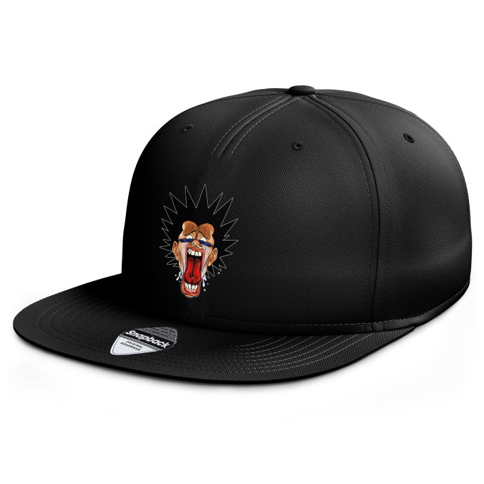 Casquette Rap Snapback Manga Design Baka - Les Rois de la Grimace Vol.4