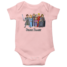 Short-sleeved baby bodysuit (Girls) Movies Parodies