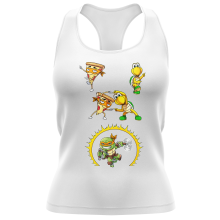 Camiseta Mujer sin mangas Parodias de videojuegos