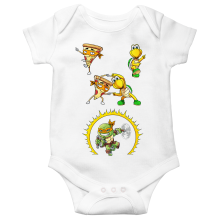 Short sleeve Baby Bodysuits Video Games Parodies