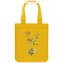 Organic Cotton Tote Bag Video Games Parodies