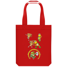 Organic Cotton Tote Bag Video Games Parodies