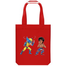 Borsa Tote Bag in cotone organico Parodie di Manga