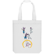 Organic Cotton Tote Bag Video Games Parodies