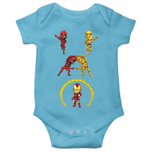 Korte mouwen Babyromper (jongen) Filmparodien