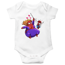 Korte mouwen Babyromper Manga-parodien