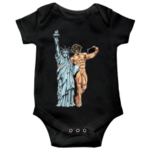 Korte mouwen Babyromper Filmparodien
