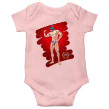 Short-sleeved baby bodysuit (Girls) Movies Parodies