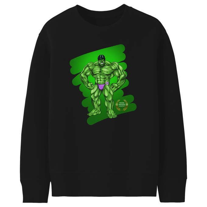 satellite Introduce calcium MCU Parody Kids Sweater - The Hulk (Funny MCU Parody - High Quality  Pullover - Size 1127 - Ref : 1127)