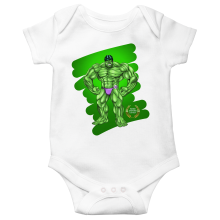 Korte mouwen Babyromper Manga-parodien