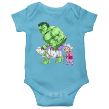 Kurzrmeliger Baby-Bodysuit (Jungen) Filmparodien