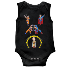 Mouwloos Babyromper Manga-parodien