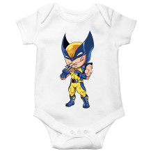 Korte mouwen Babyromper Manga-parodien