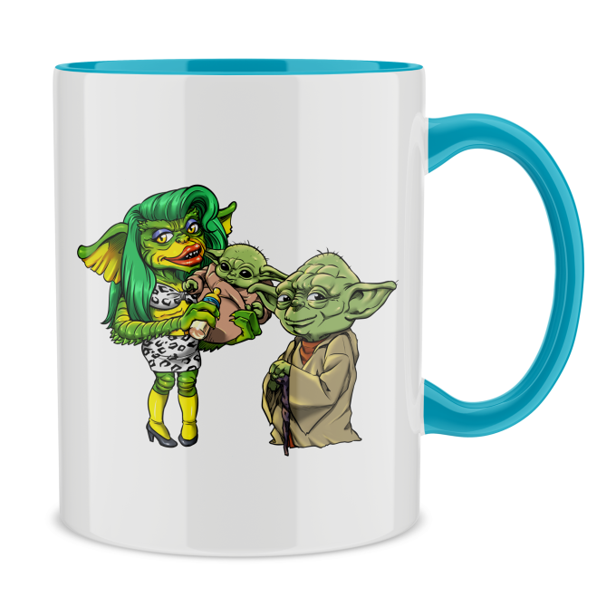 The Tea Is Strong With This One (Baby Yoda) Coffee Mugs | LookHUMAN