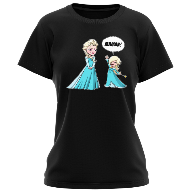 T-shirts Femmes Parodies Cinma Une Maman qui n