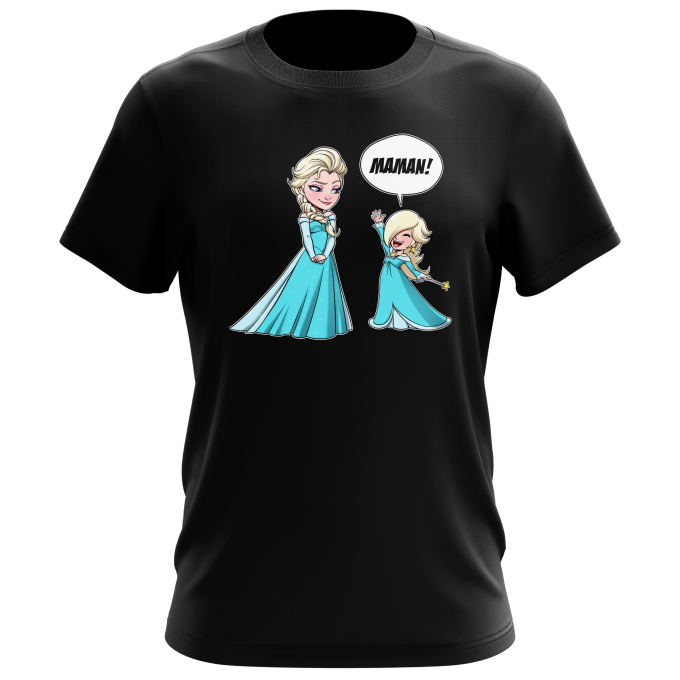 T-shirts Hommes Parodies Cinma Une Maman qui n