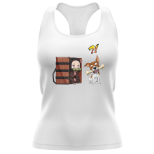 Camiseta Mujer sin mangas Parodias de manga