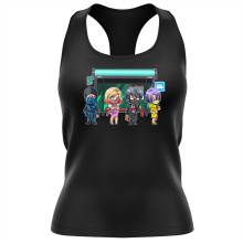 Camiseta Mujer sin mangas Parodias de videojuegos