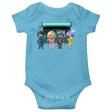 Short-sleeved baby bodysuit (boys) Video Games Parodies