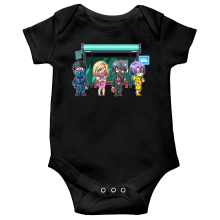 Short sleeve Baby Bodysuits Video Games Parodies