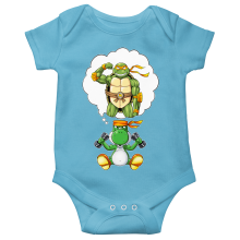 Short-sleeved baby bodysuit (boys) Video Games Parodies