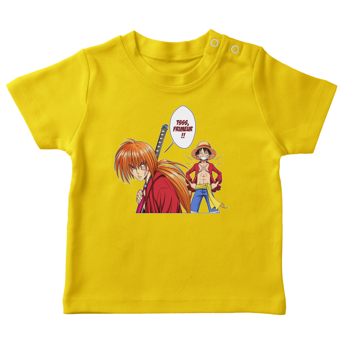 T-shirts bb Parodies Manga L