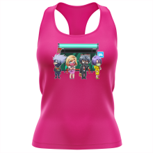 Vrouwen Tank Tops Manga-parodien