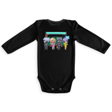 Lange mouwen Babyromper Manga-parodien