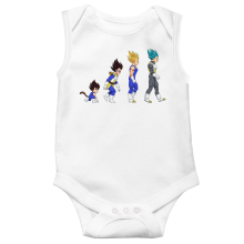 Mouwloos Babyromper Manga-parodien