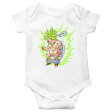 Korte mouwen Babyromper Manga-parodien