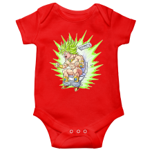 Korte mouwen Babyromper Manga-parodien