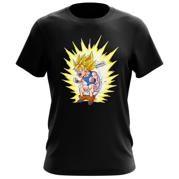 Dragon Ball Super Parody White Short-sleeved baby bodysuit - Son Goku Super  Saiyajin (Funny Dragon Ball Super Parody - High Quality Babygrow - Size  1192 - Ref : 1192)