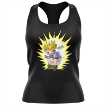 Camiseta Mujer sin mangas Parodias de manga