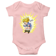 Korte mouwen Babyromper (meisje) Manga-parodien