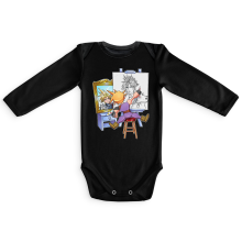 Long sleeve Baby Bodysuits Video Games Parodies